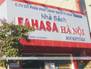 biển alu chữ nổi