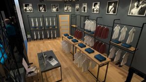 thiết kế nội thất shop
