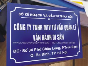làm biển công ty giá rẻ lấy ngay 2026