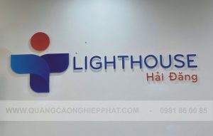 báo giá làm logo mica dán tường tại Hà Nội