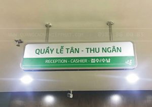 làm biển quảng cáo treo thả trần nhà