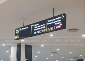 làm biển treo thả trần trường học