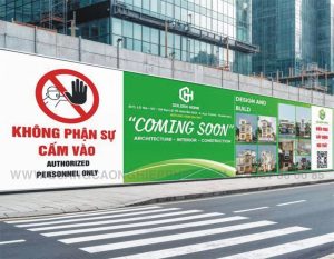 làm biển bạt theo yêu cầu 