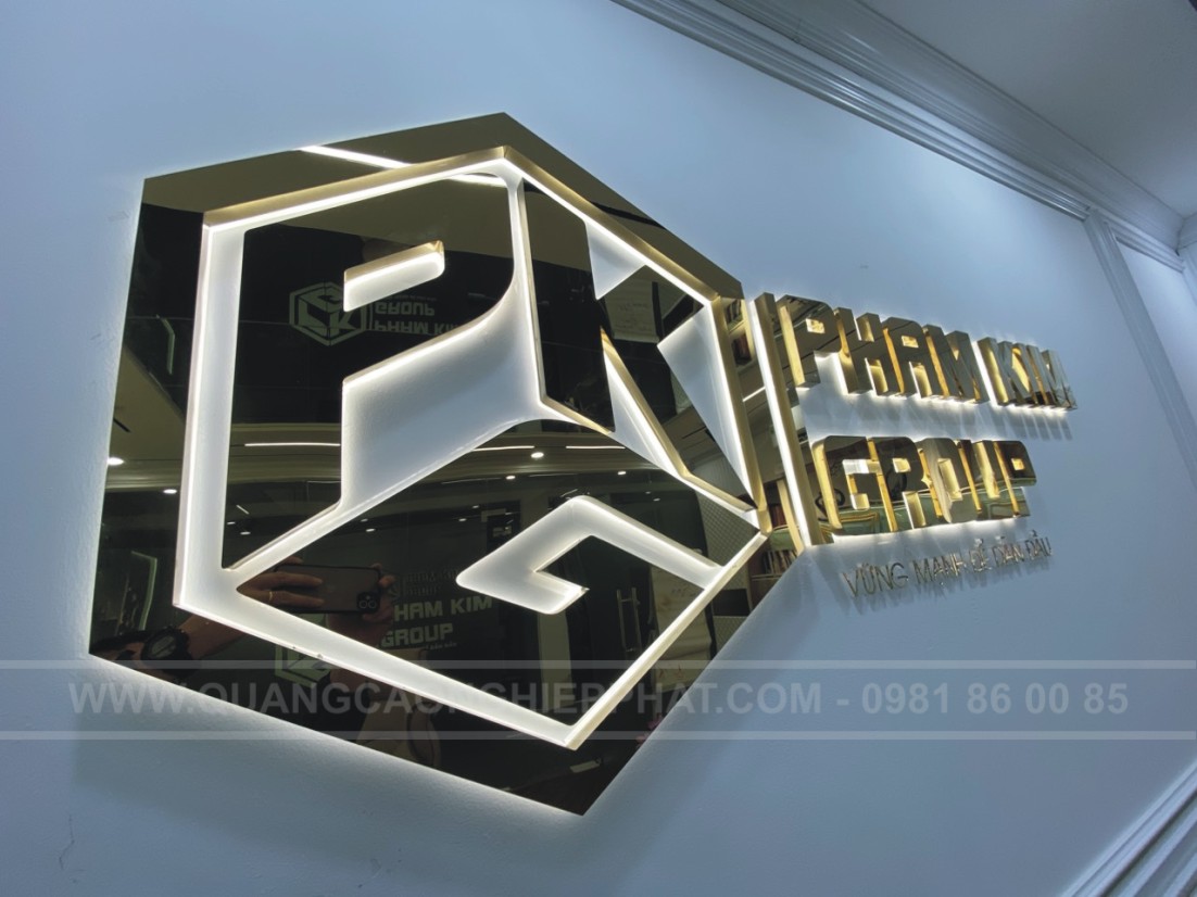 Mẫu logo backdrop đẹp giá rẻ 2026 | Quảng cáo Nghiệp Phát