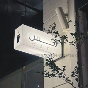 lam biển vẫy hình hộp mica không viền